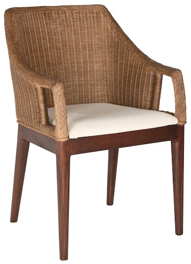 Enrico Arm Chair in Brown